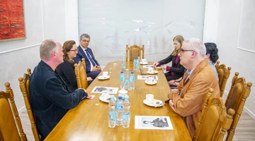 Ambasador Argentyny z wizytą w Uniwersytecie Bielsko-Bialskim