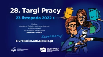 Zapraszamy na 28. edycję Targów Pracy w ATH